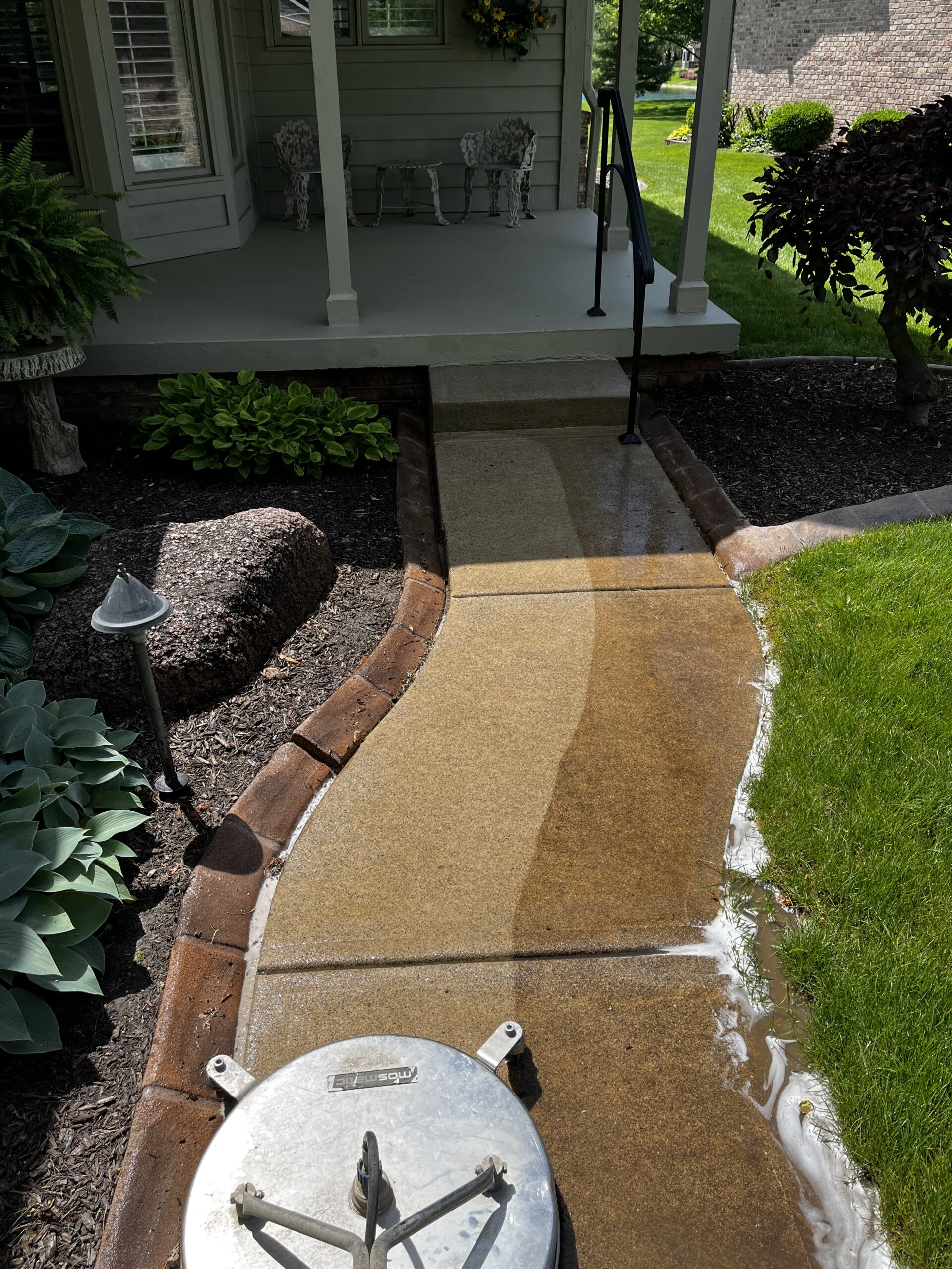 Sidewalk Cleaning